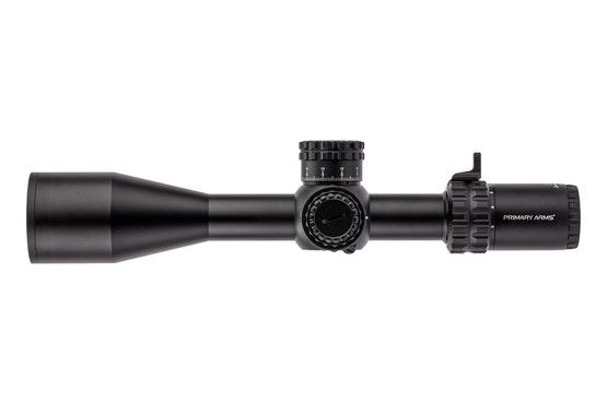 Primary Arms SLX 3-18 optic features a black anodized finish
